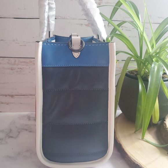 RETAIL Coach Puffy Quilted Field Tote 22 - Picture 9 of 13